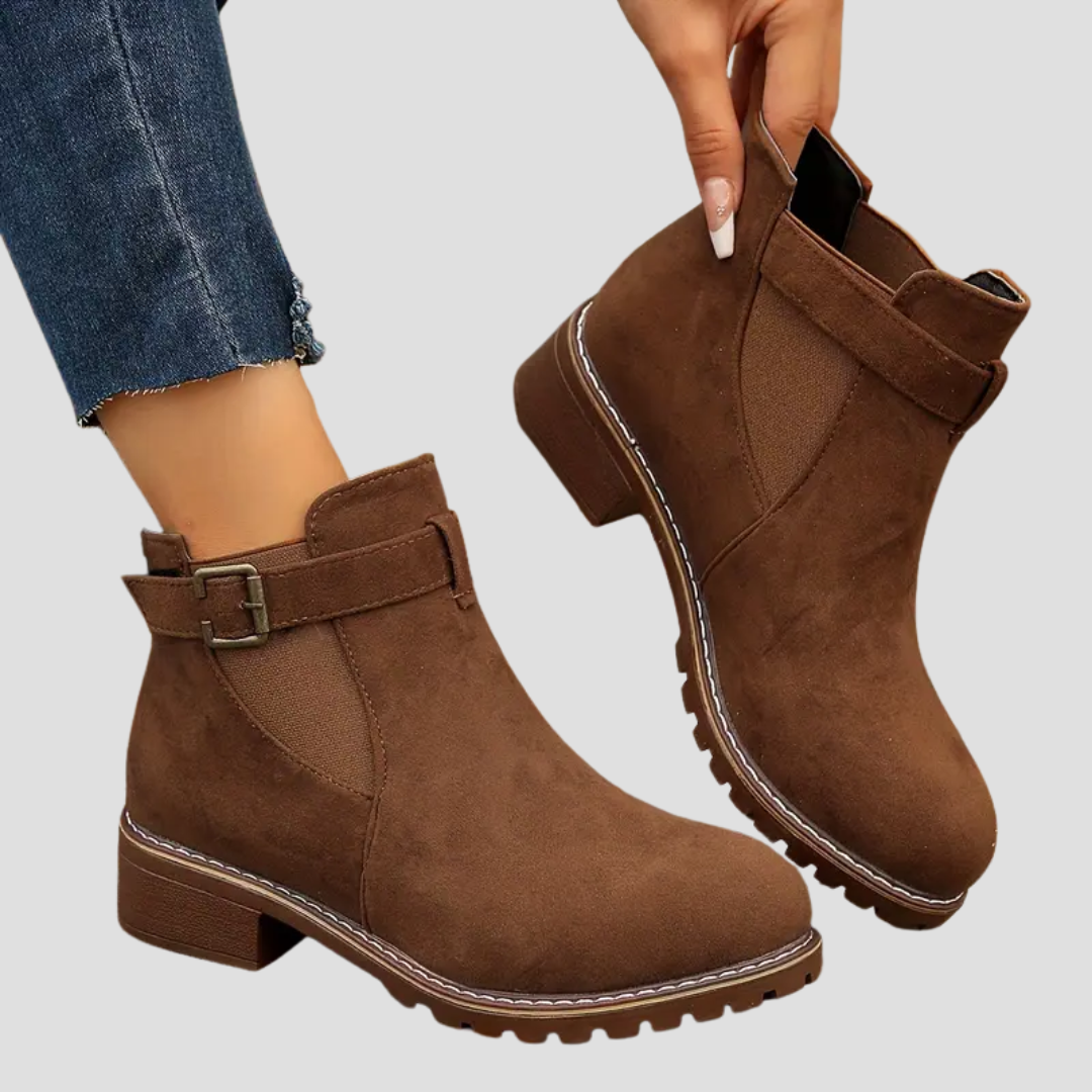 Netty | Bottines Rétro Daim
