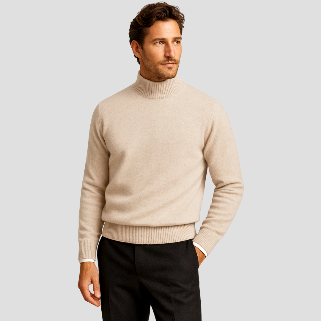 Eddy | Pull à Col Montant