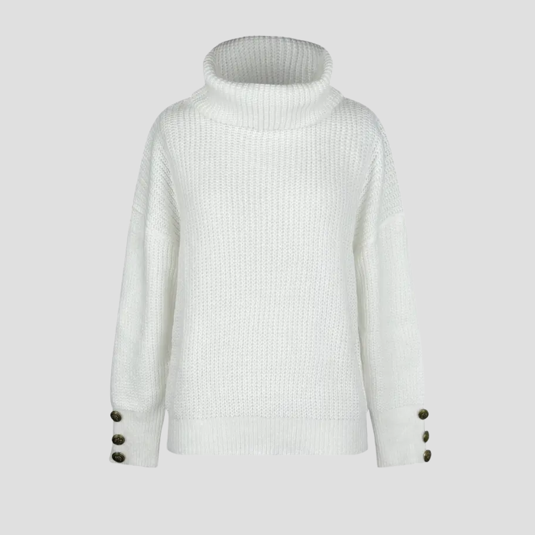 Lilou | Pull Col Roulé Élégant