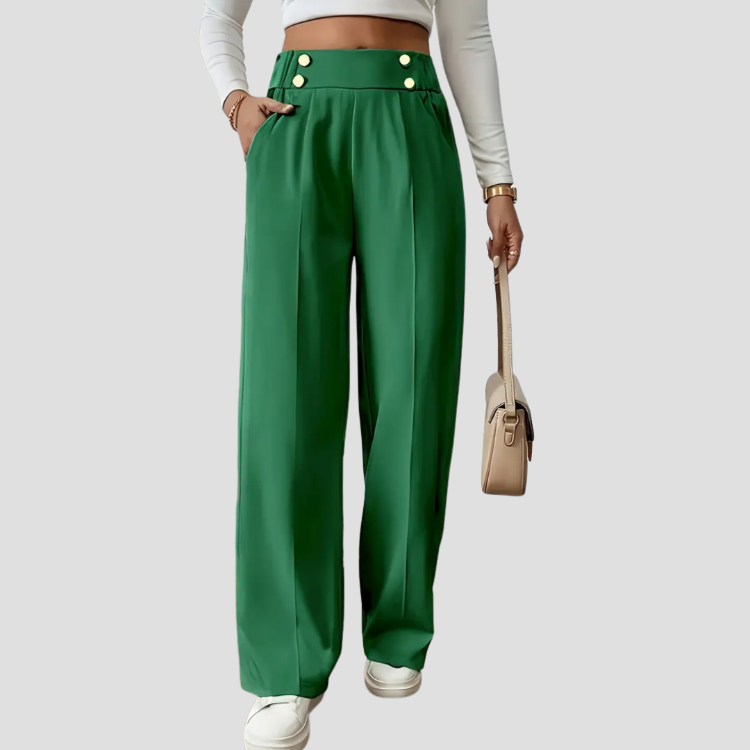 Paule | Pantalon Droit Chic