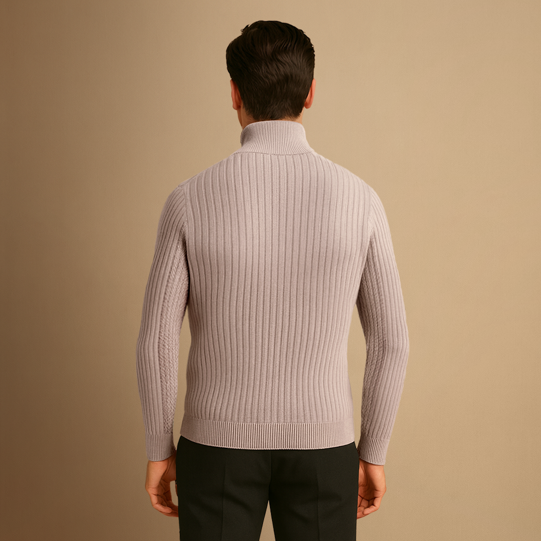 Napoleon | Pull Henley Côtelé