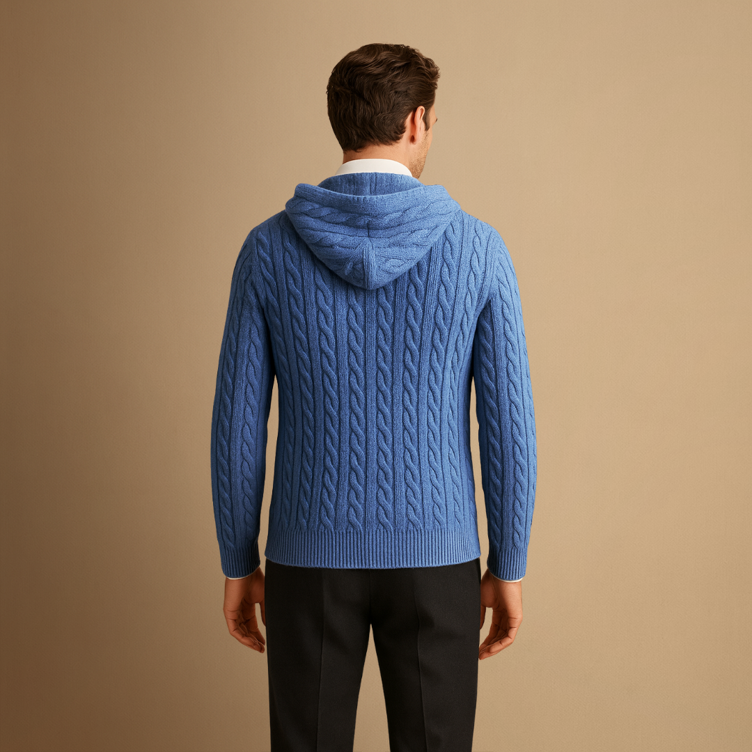 Cyrille | Hoodie Zippé Luxe