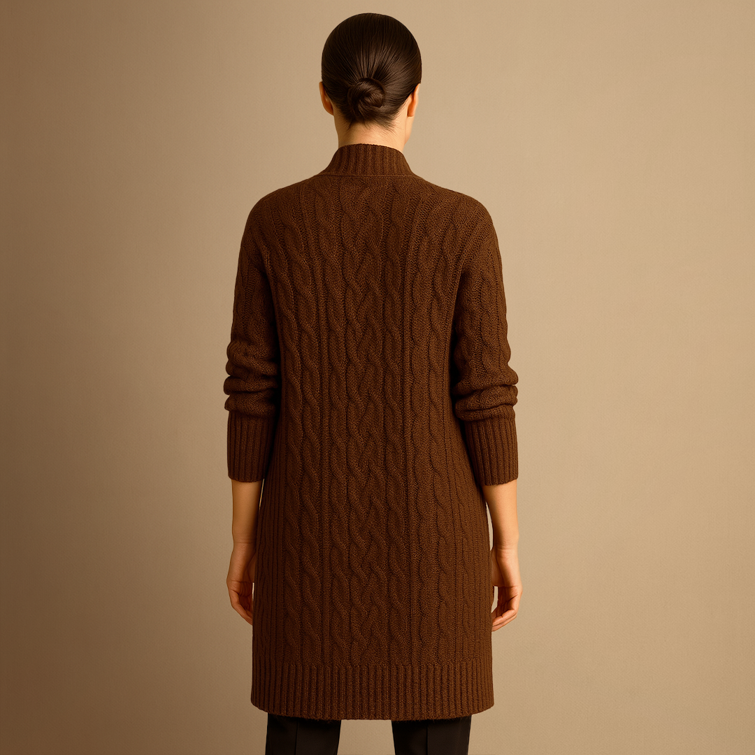 Manon | Cardigan Long à Capuche