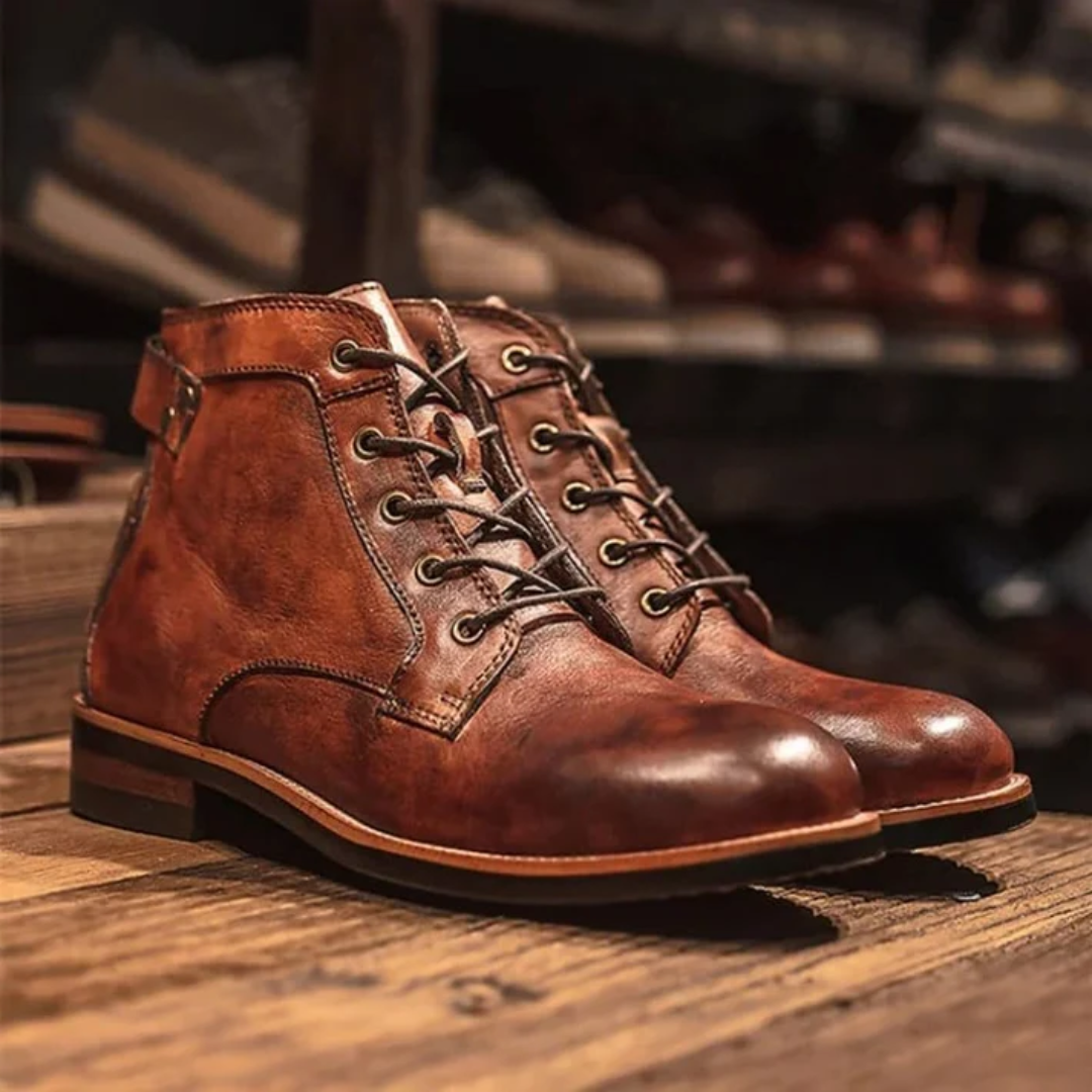 Xavier | Bottines Cuir Élégantes