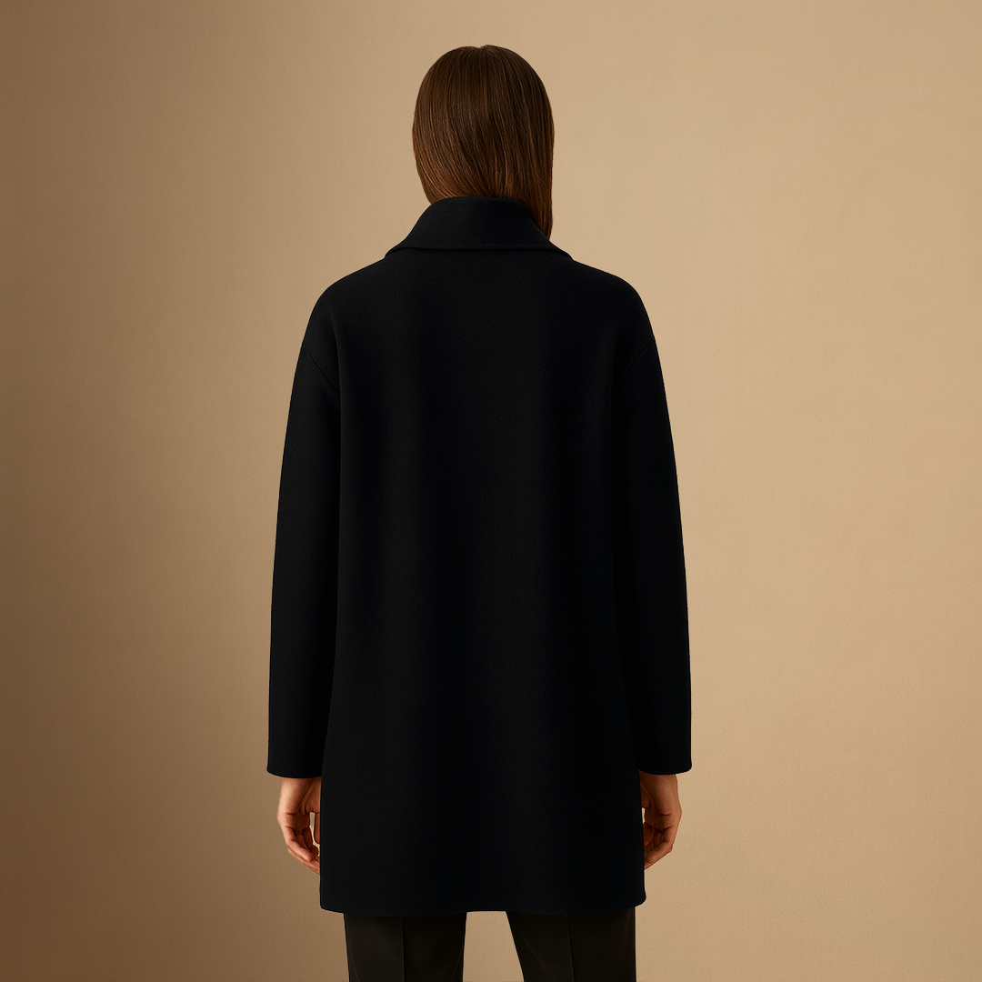 Noémie | Manteau Laine à Capuche