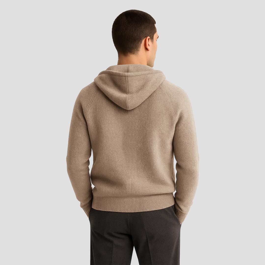 Aldric | Cardigan en Maille Zippé