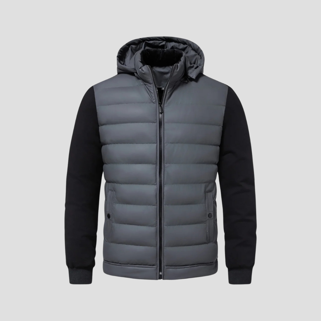 Gabriel | Veste Matelassée à Capuche