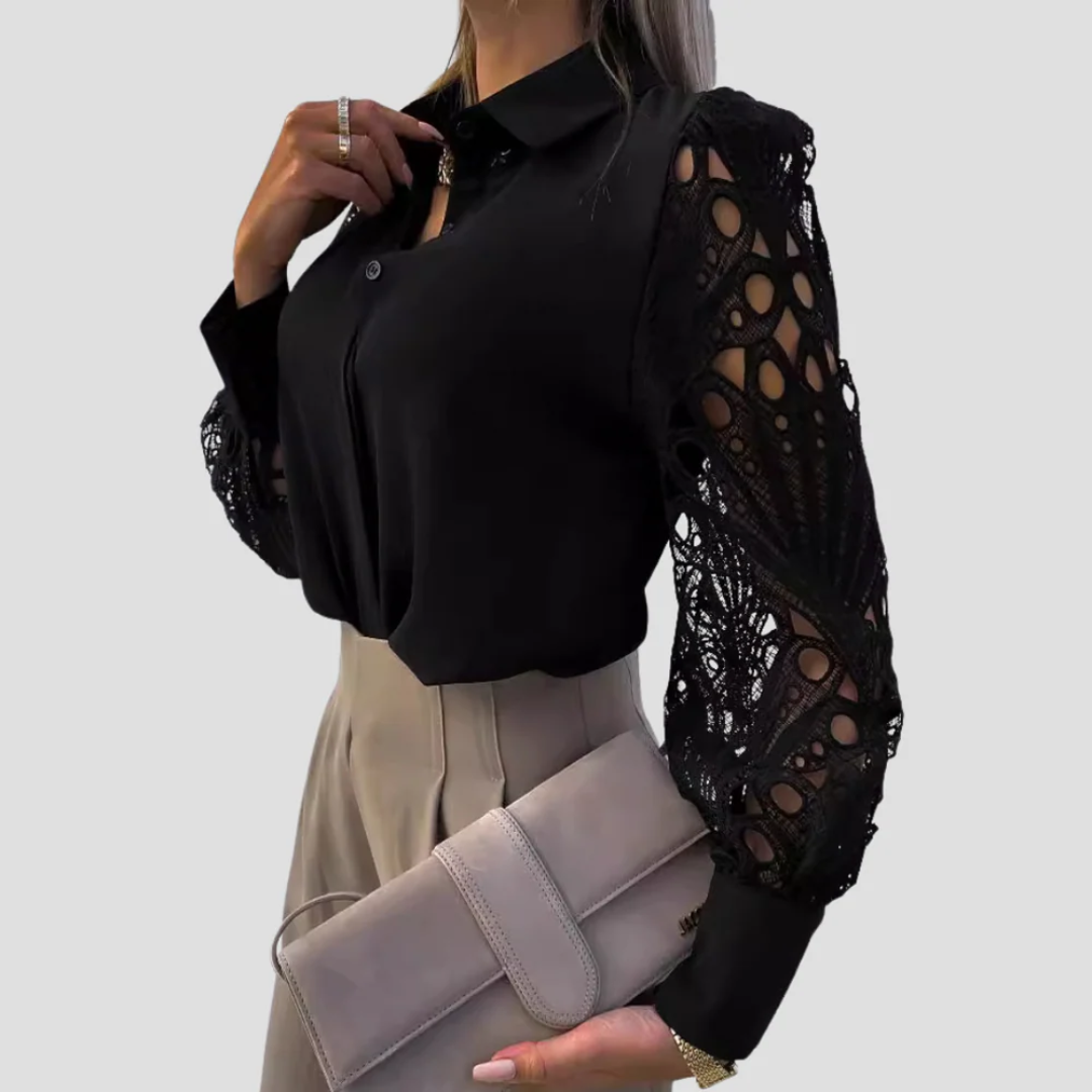 Nadège | Chemisier Patchwork