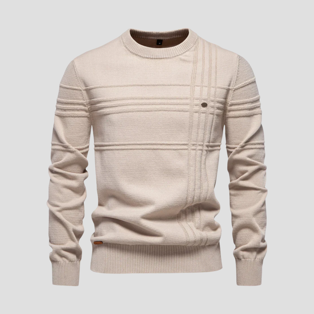 Urbain | Pull Texturé Col Rond