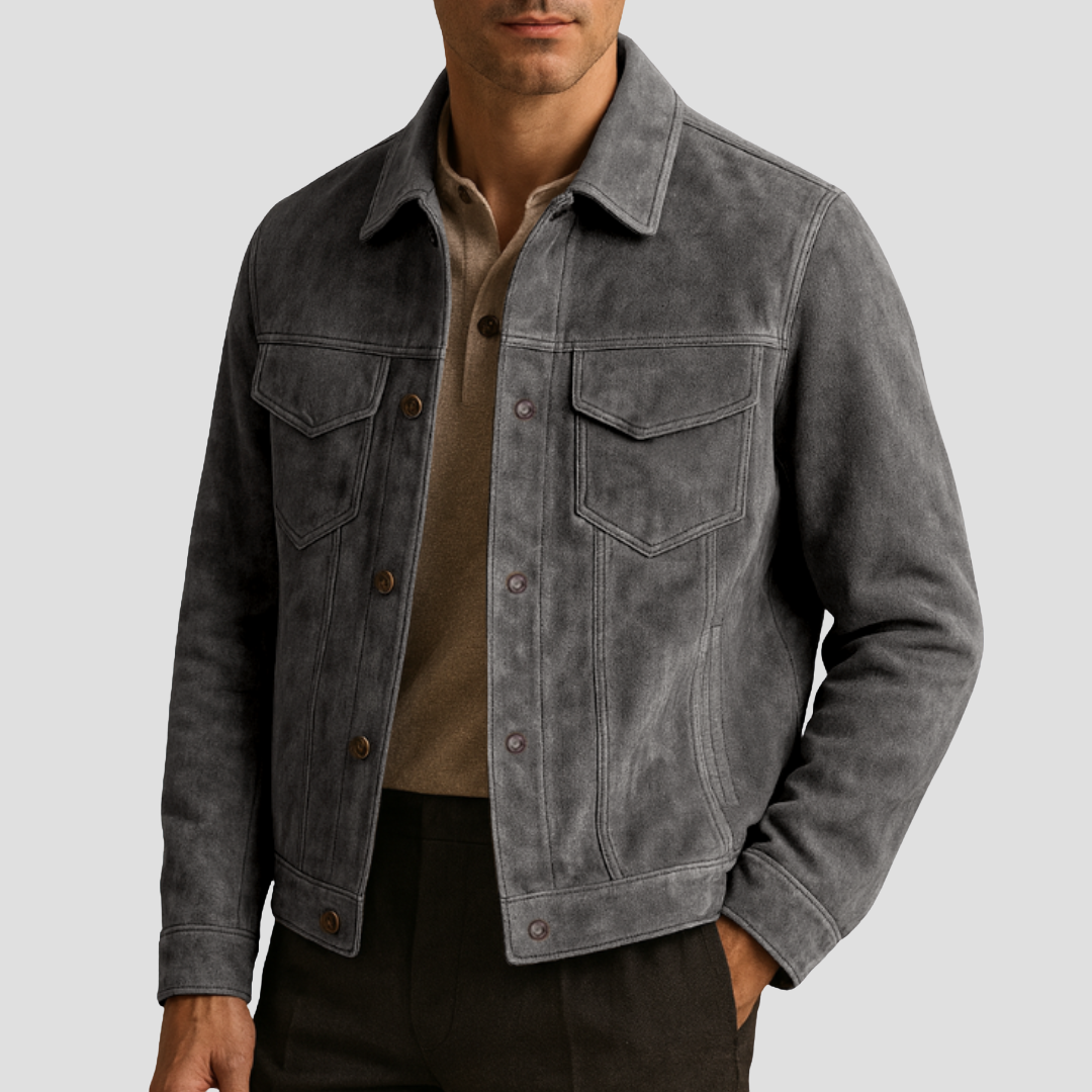 Christophe | Veste Suédée Chic