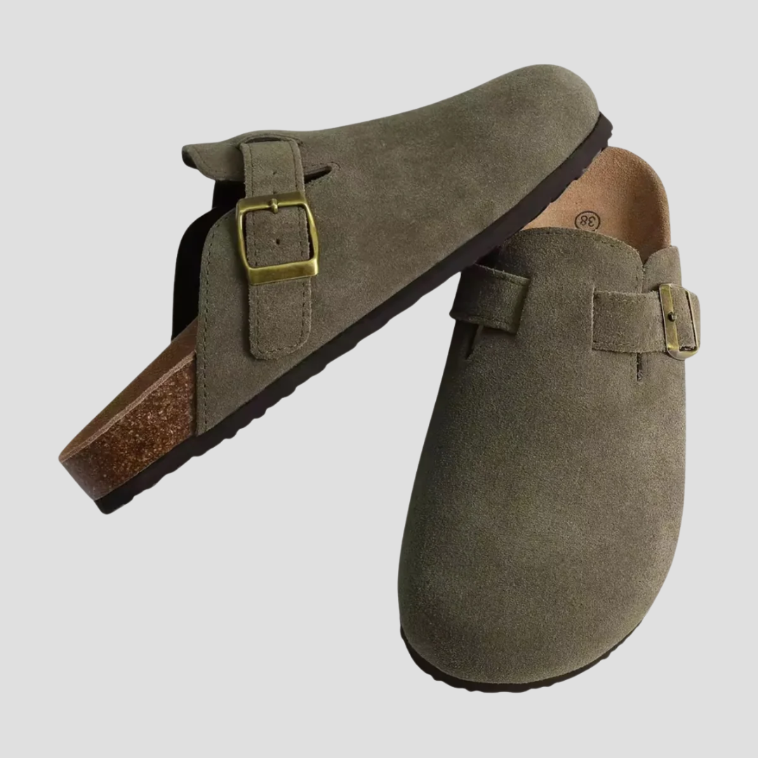 Gaïa | Mules en Daim Tendance
