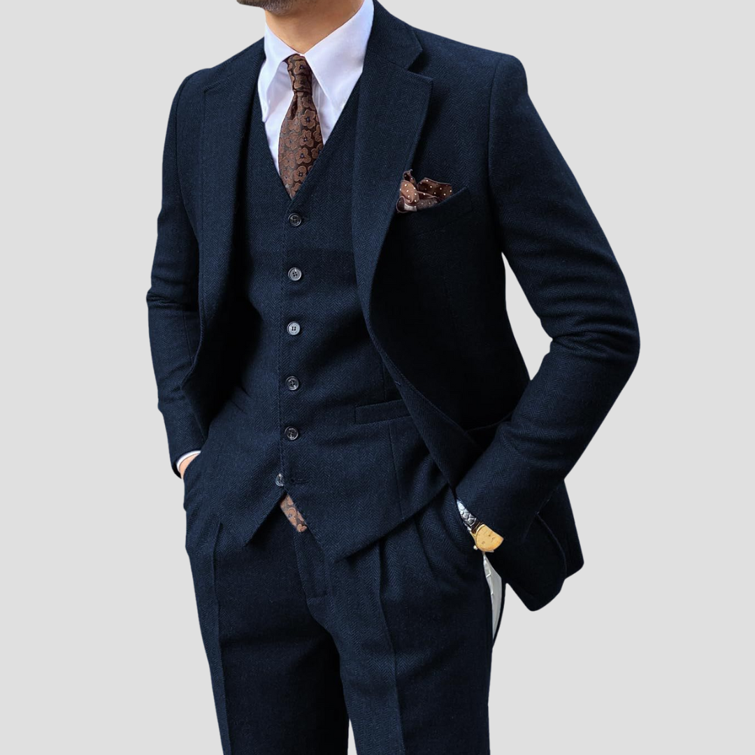 Didier | Costume Slim Gilet Coordonné