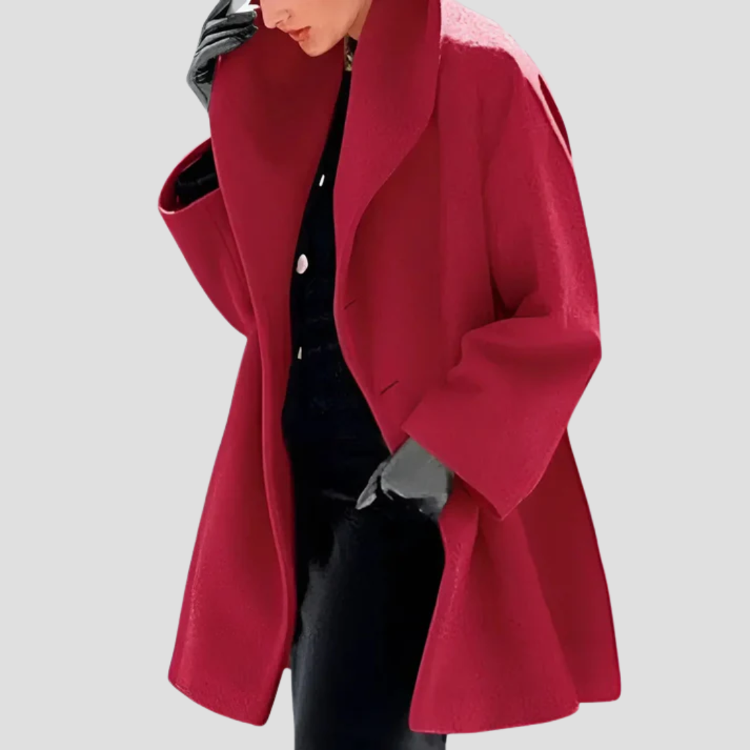 Noémie | Manteau Laine à Capuche