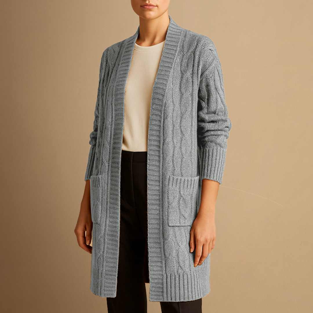 Manon | Cardigan Long à Capuche