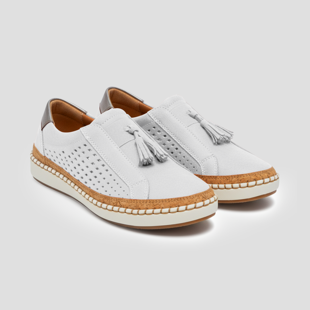 Madeleine | Mocassins à Pompons