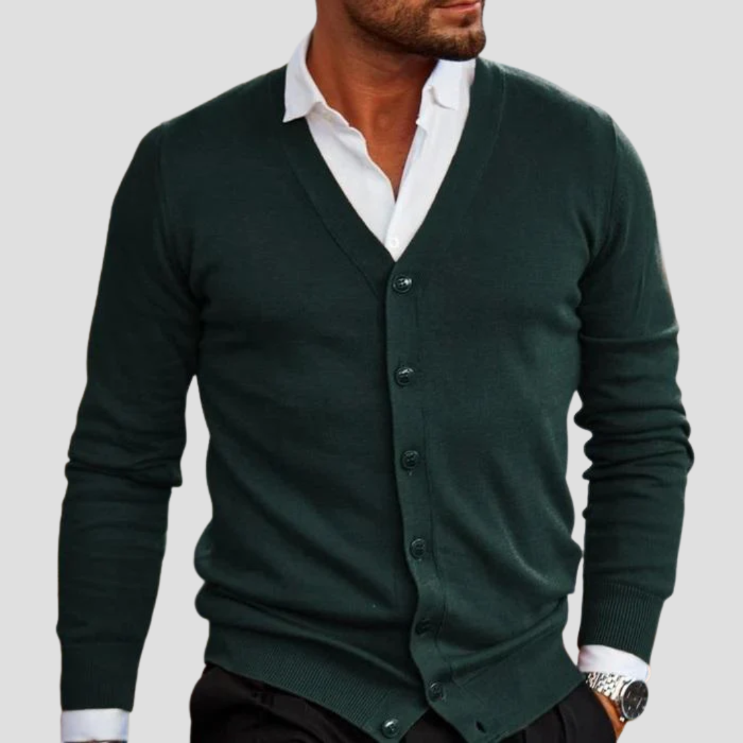 Janvier | Cardigan à Col V