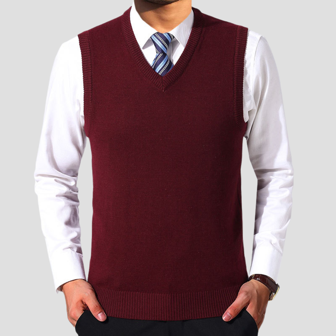 Fabien | Pull Décontracté Sans Manches