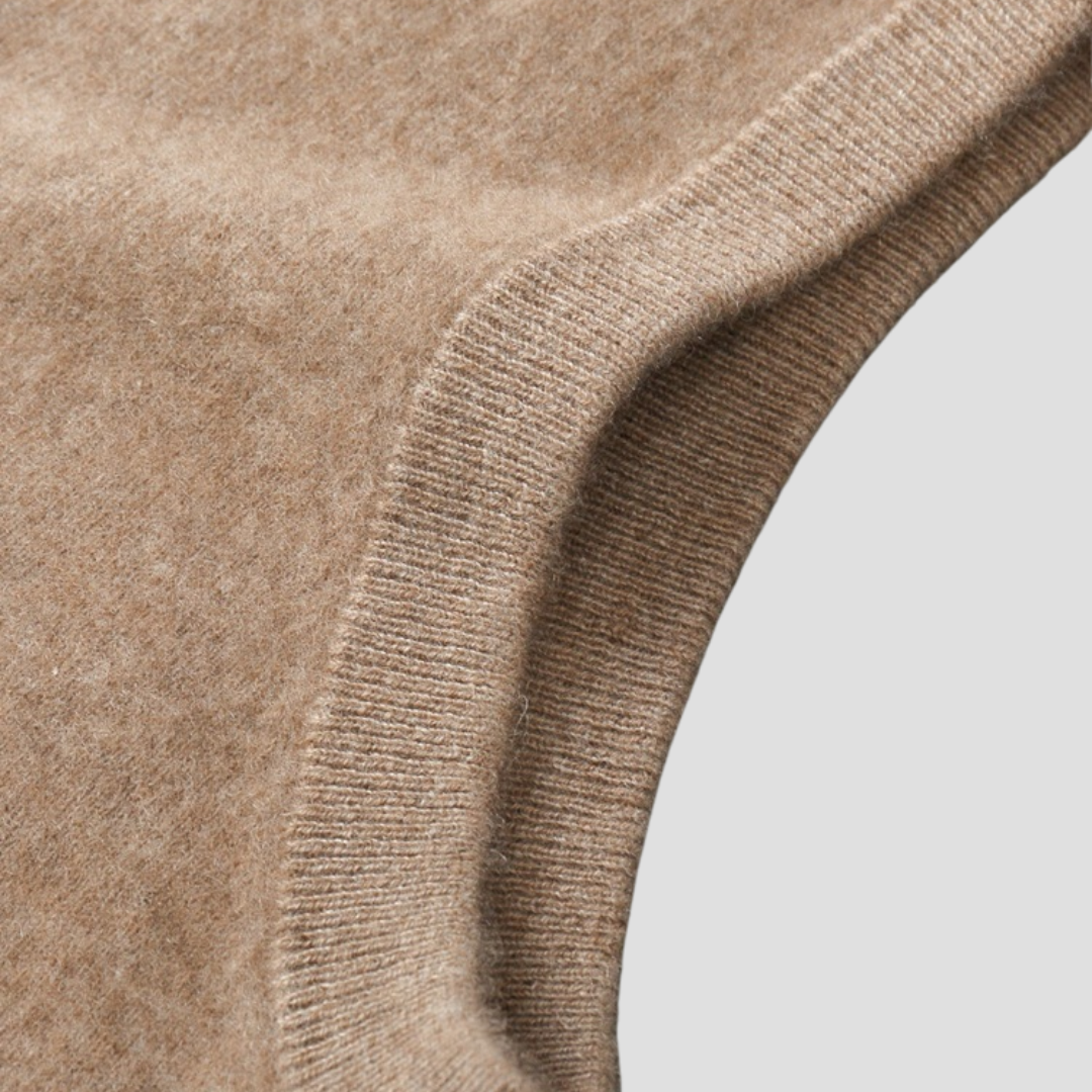 Aldéric | Pull Sans Manches en Tricot