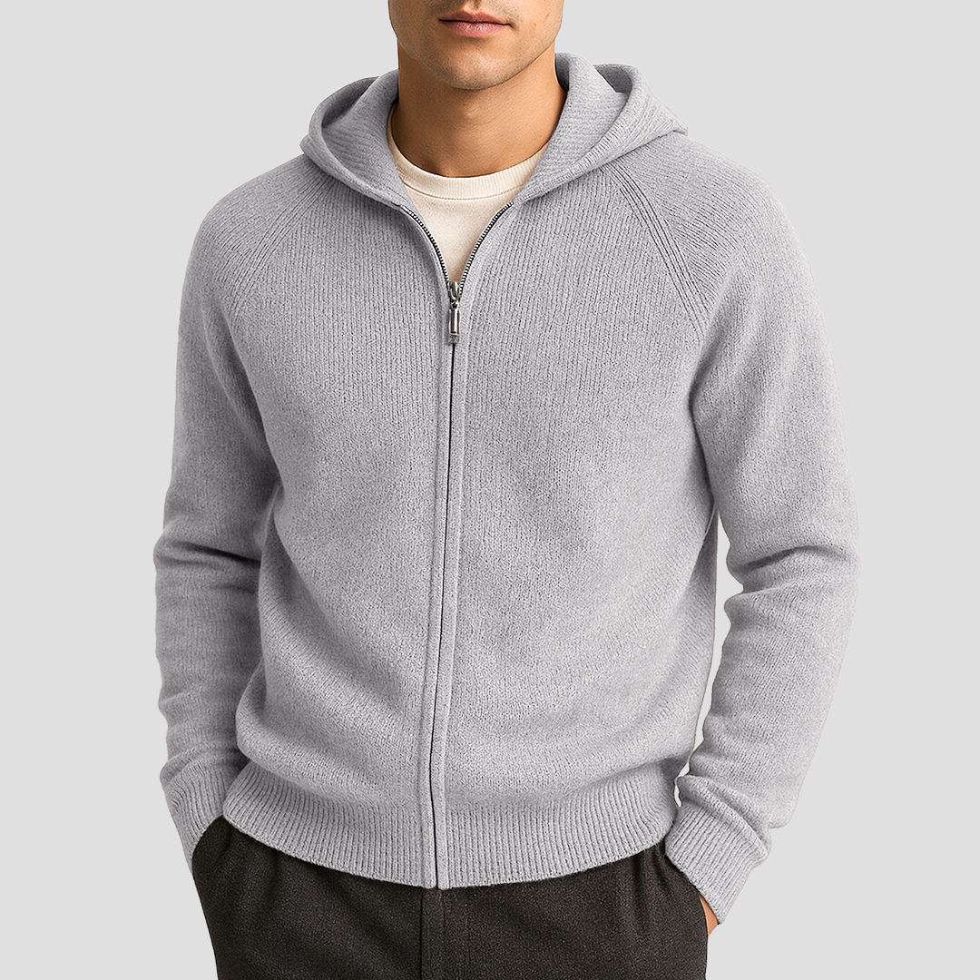 Aldric | Cardigan en Maille Zippé