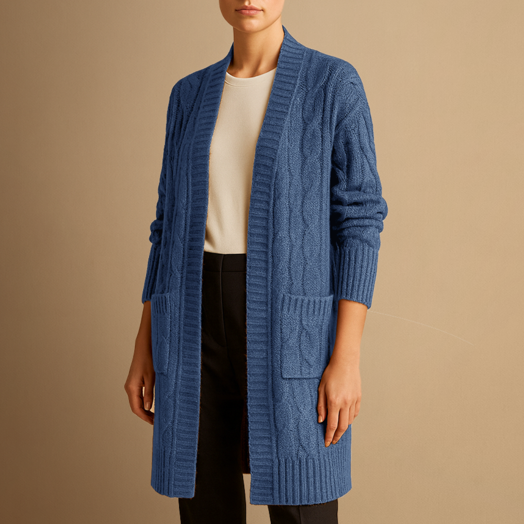 Manon | Cardigan Long à Capuche