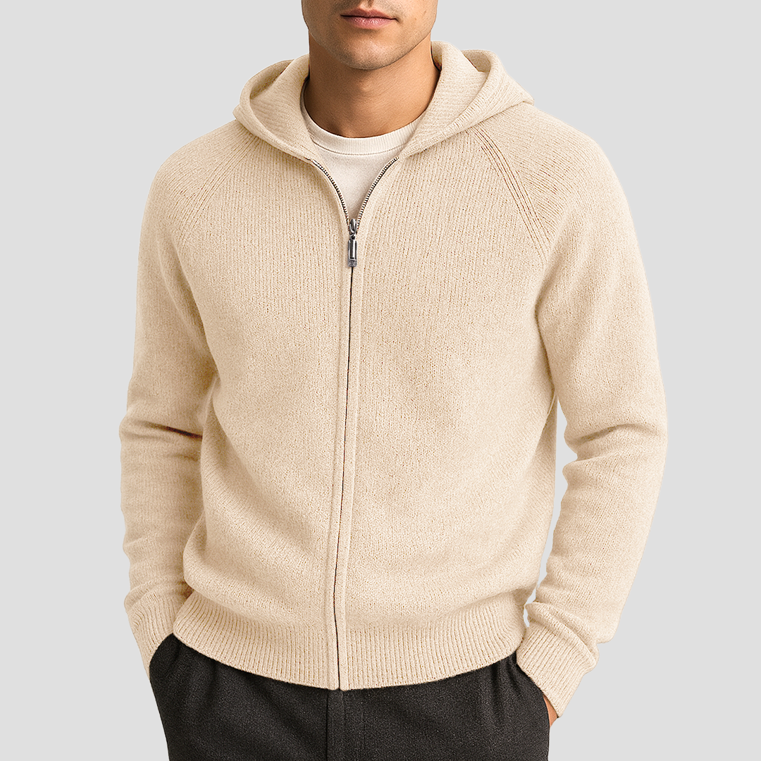 Aldric | Cardigan en Maille Zippé