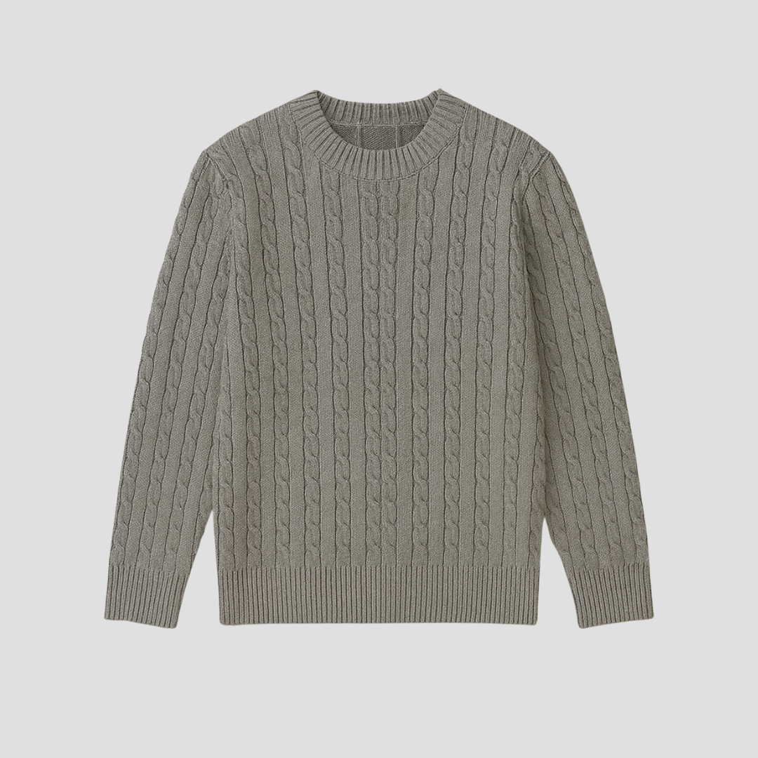 Ivo | Pull à Torsades Élégant