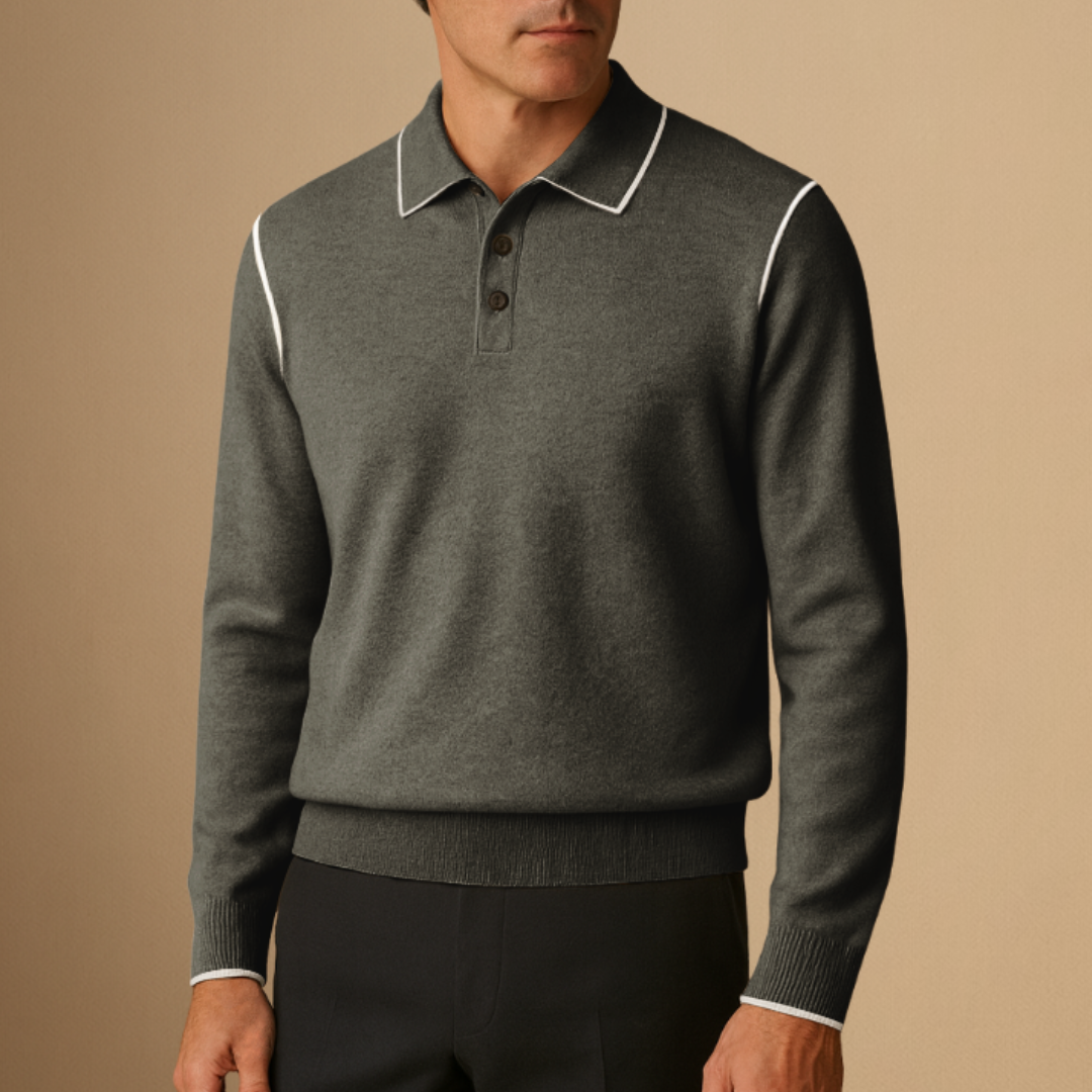 Maurille | Pull Cachemire Boutonné