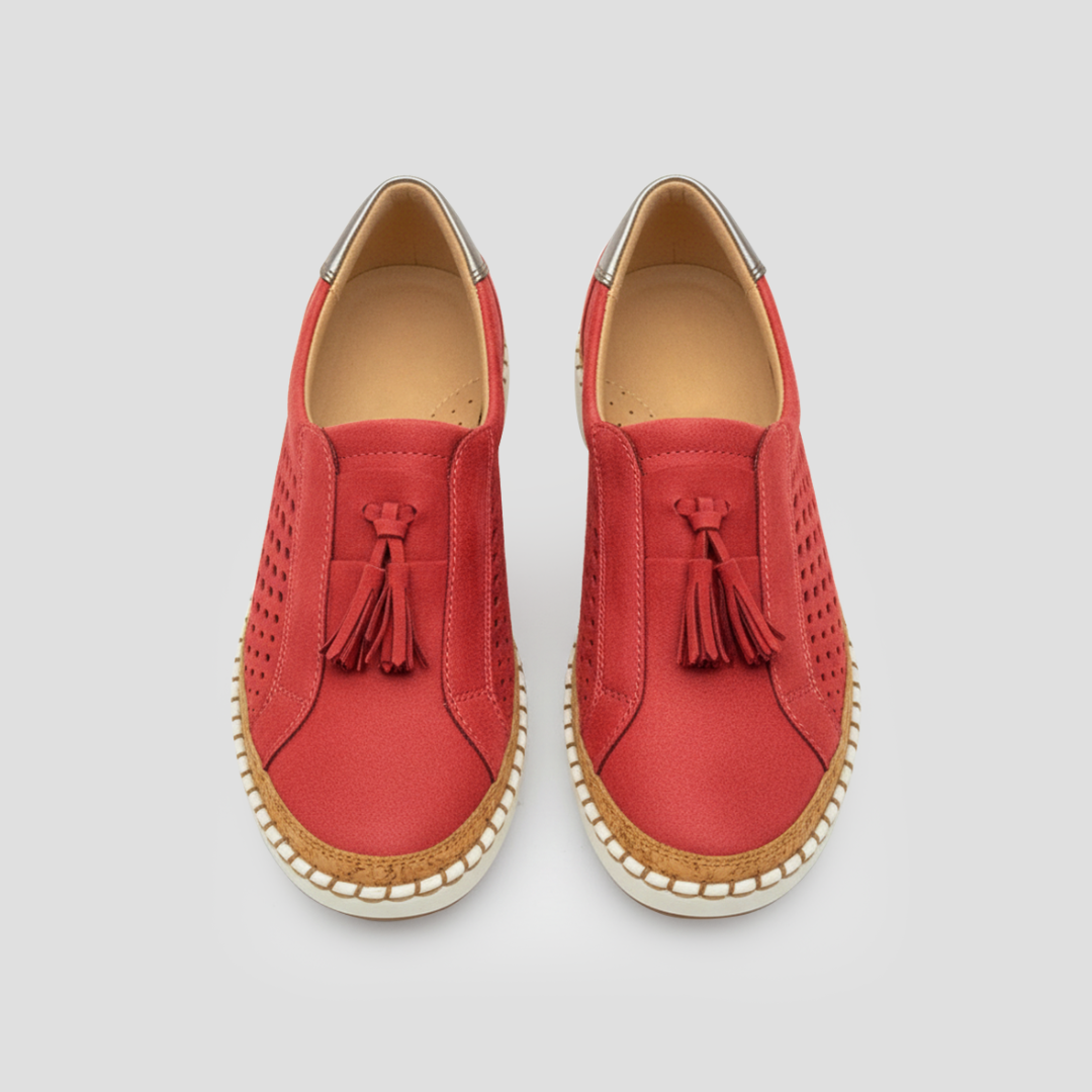 Madeleine | Mocassins à Pompons