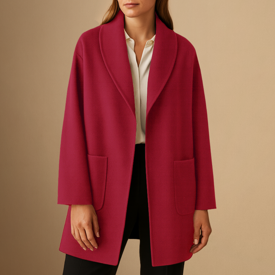 Noémie | Manteau Laine à Capuche