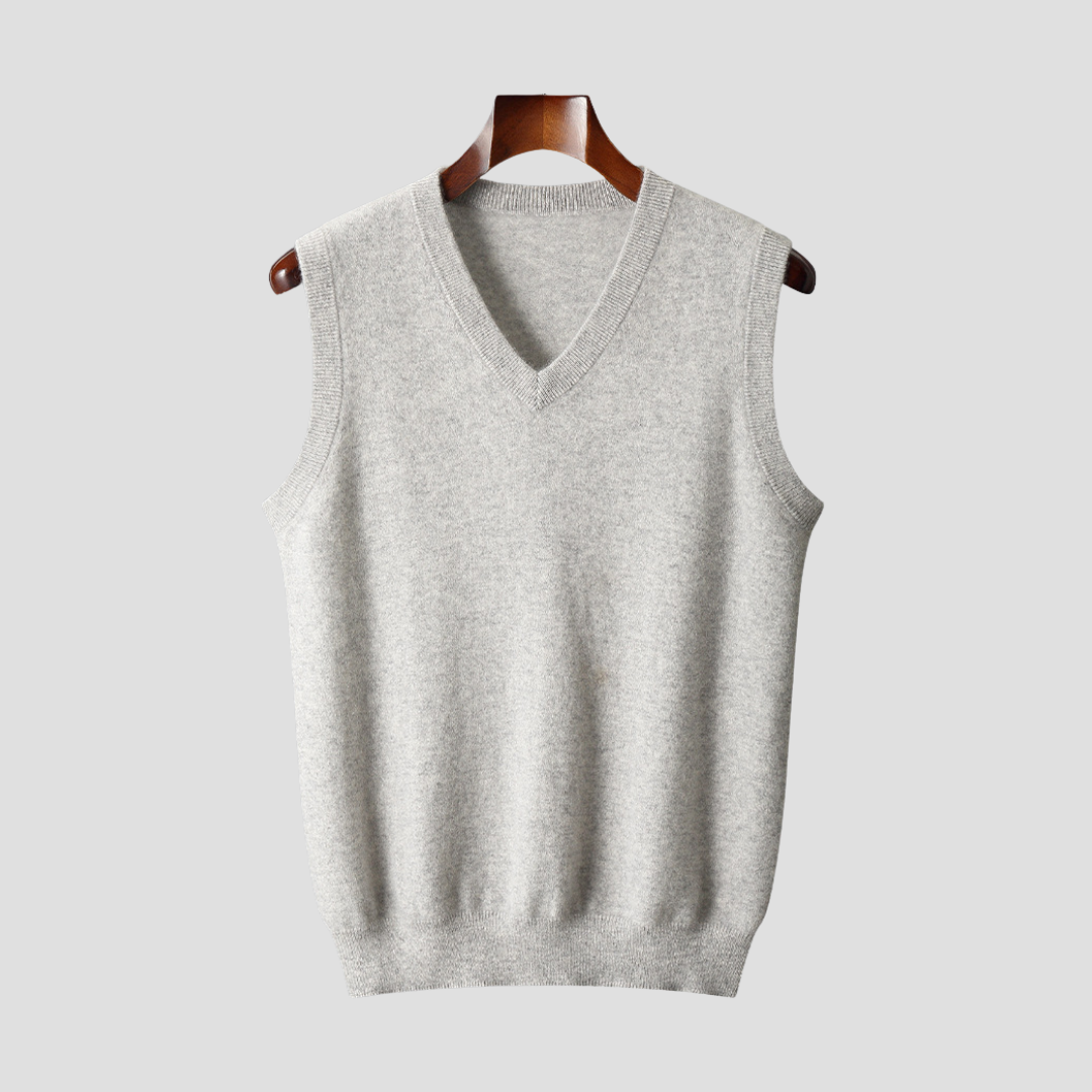 Aldéric | Pull Sans Manches en Tricot