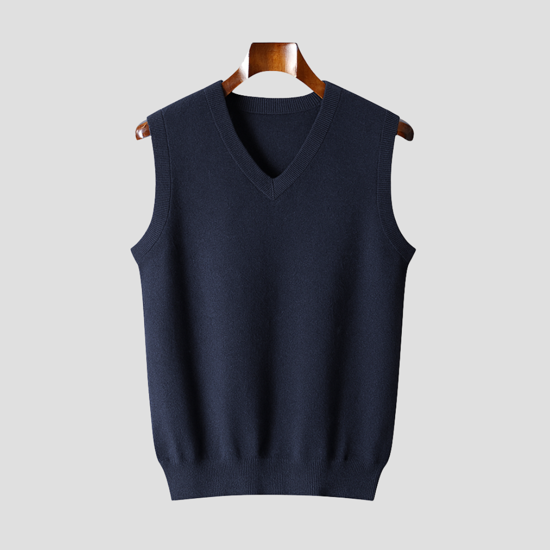 Aldéric | Pull Sans Manches en Tricot