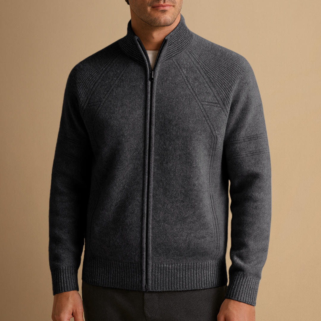 Maxence | Cardigan Zippé