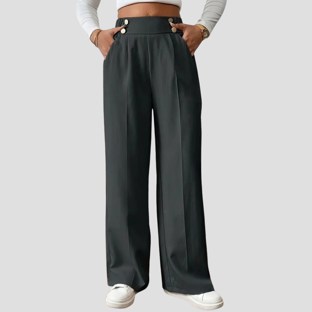 Paule | Pantalon Droit Chic