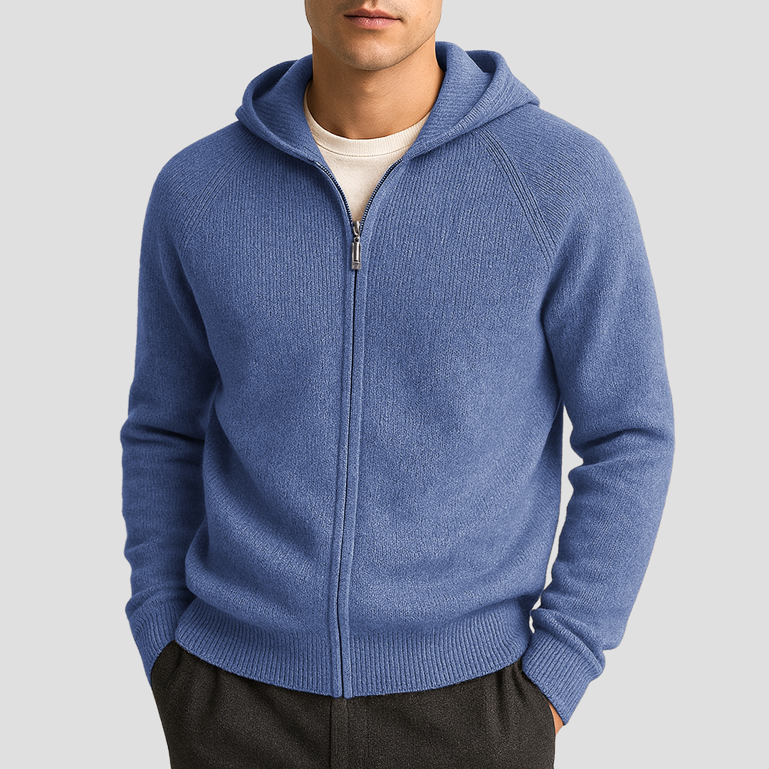 Aldric | Cardigan en Maille Zippé