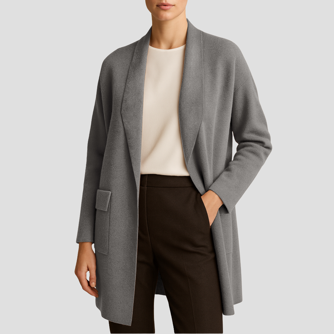 Helene | Cardigan Long Élégant