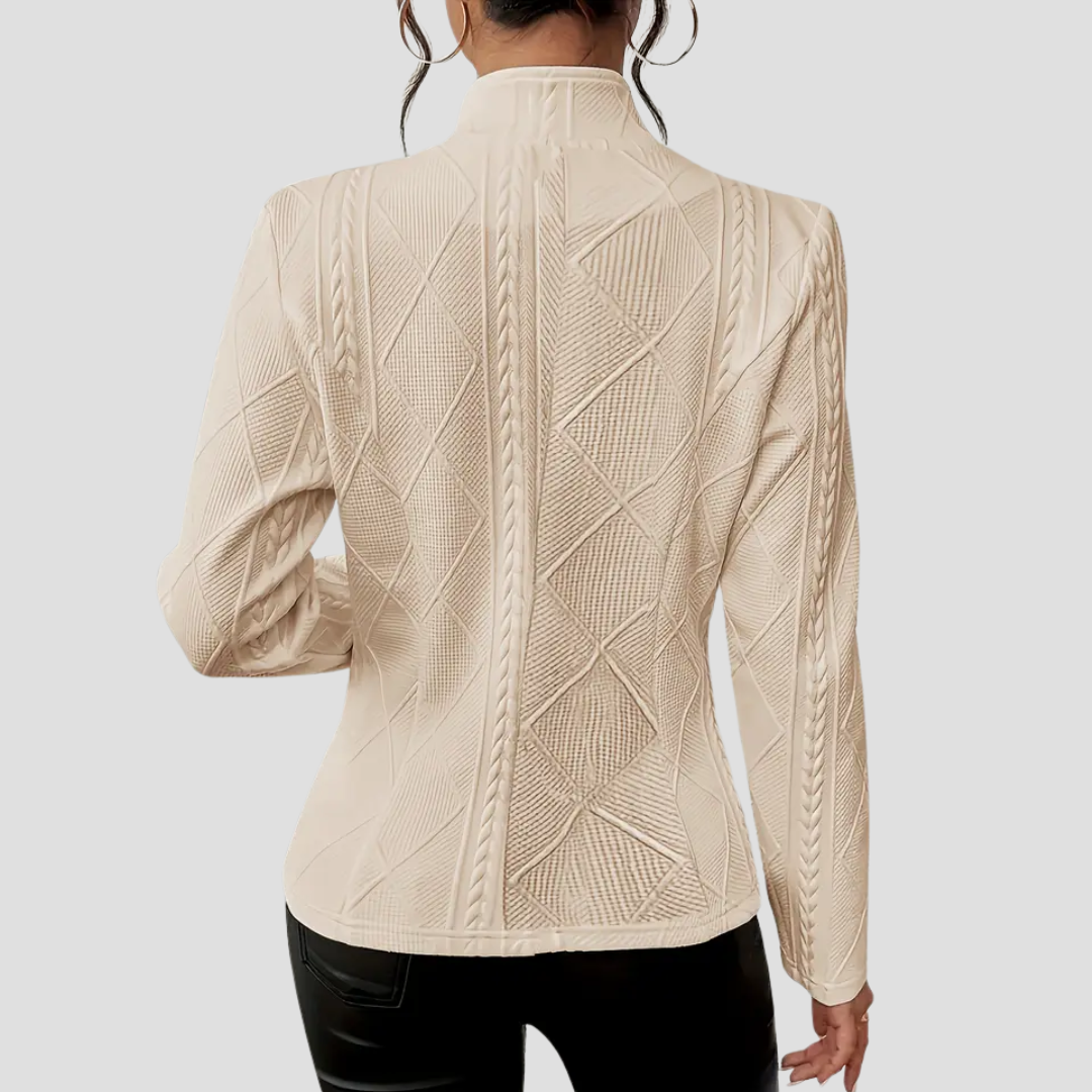 Elvira | Blazer Texturé Élégant