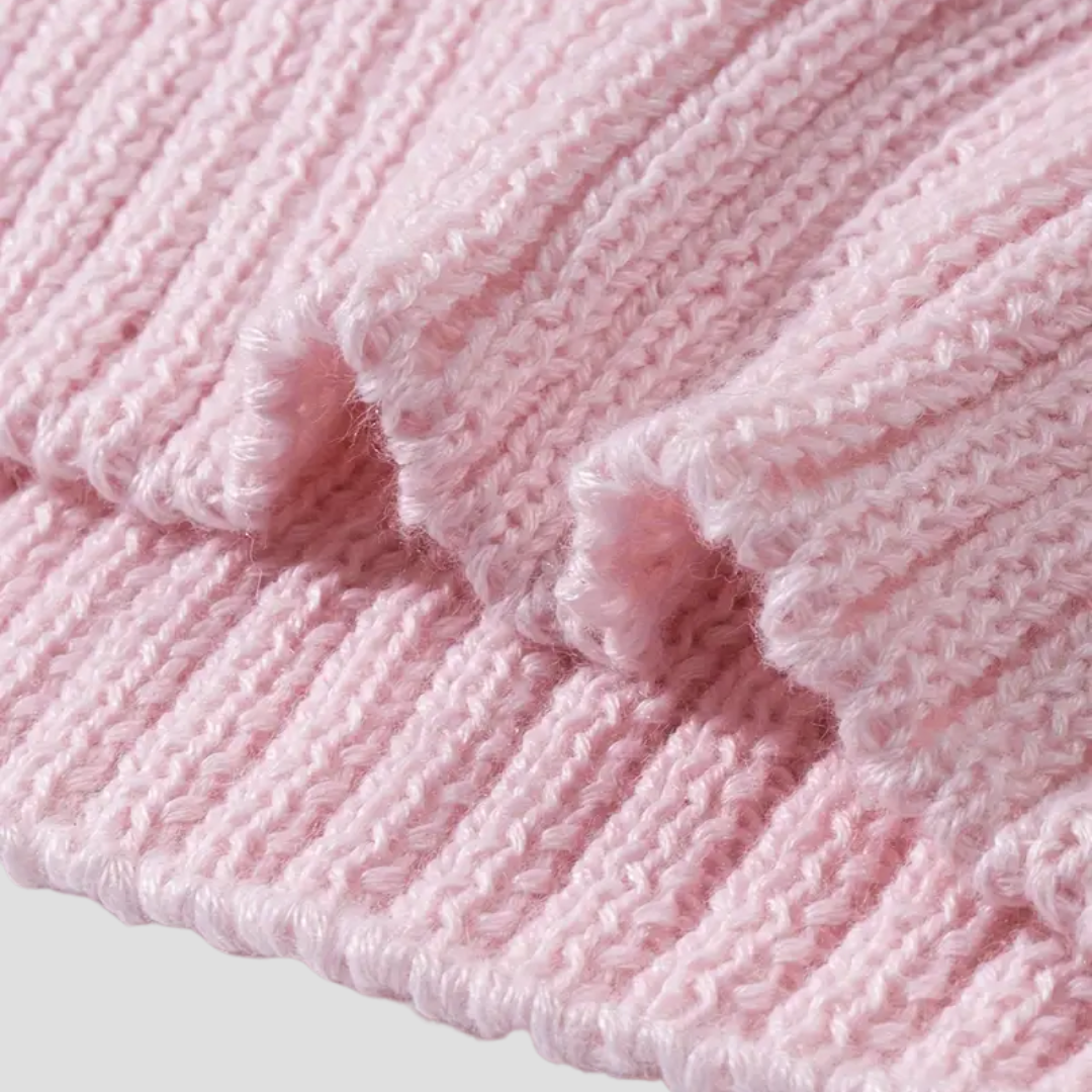 Solène | Pull Col V Tricoté