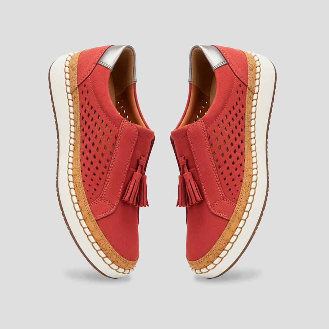 Madeleine | Mocassins à Pompons