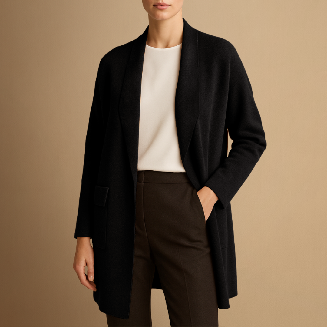 Helene | Cardigan Long Élégant