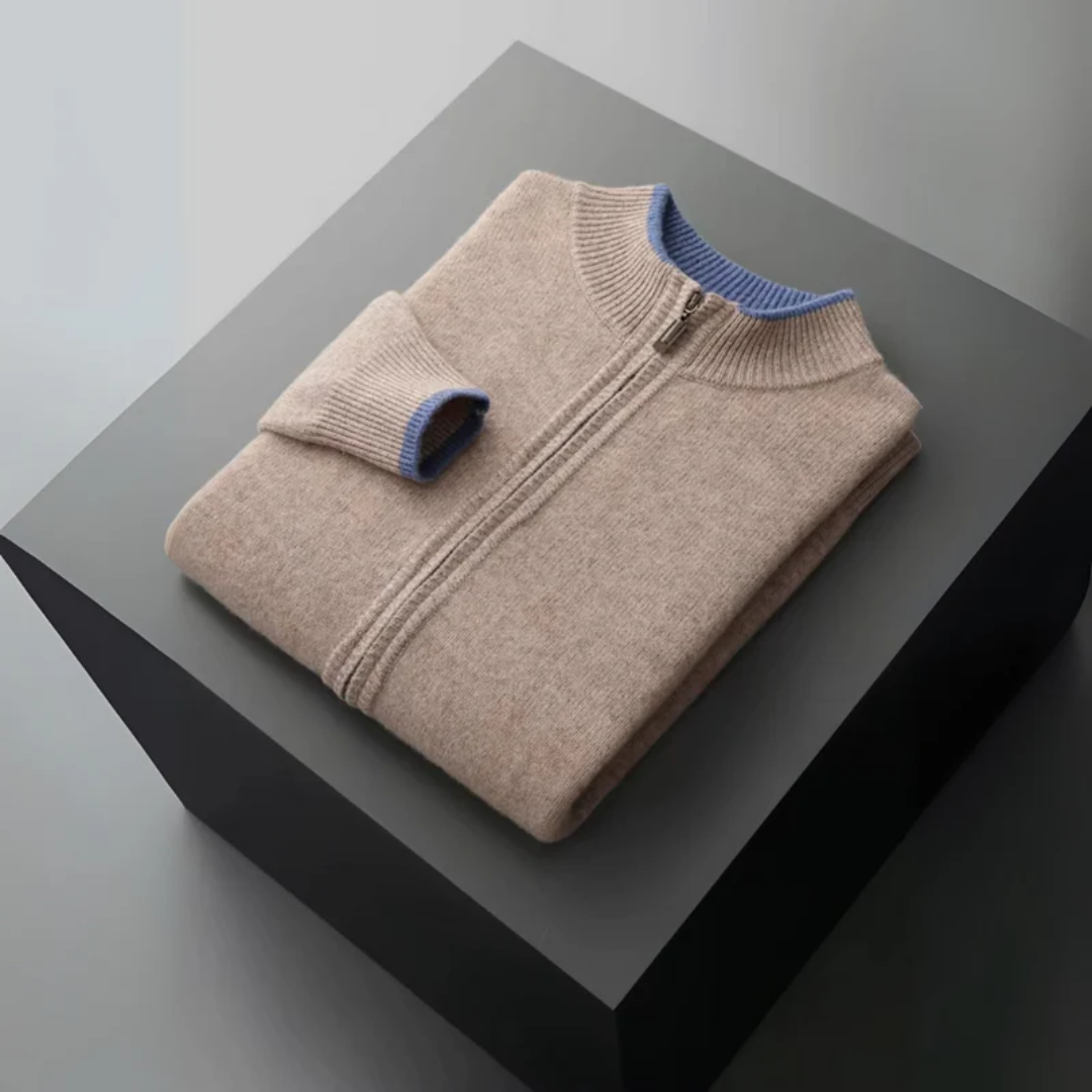 Chapin | Cardigan Bicolore Chic