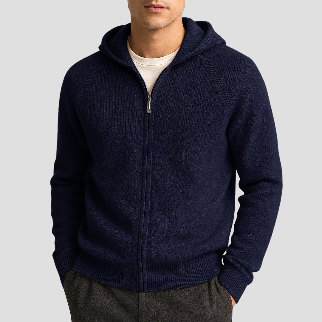 Aldric | Cardigan en Maille Zippé