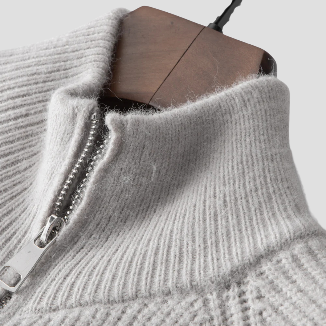 Sacha | Cardigan Zippé