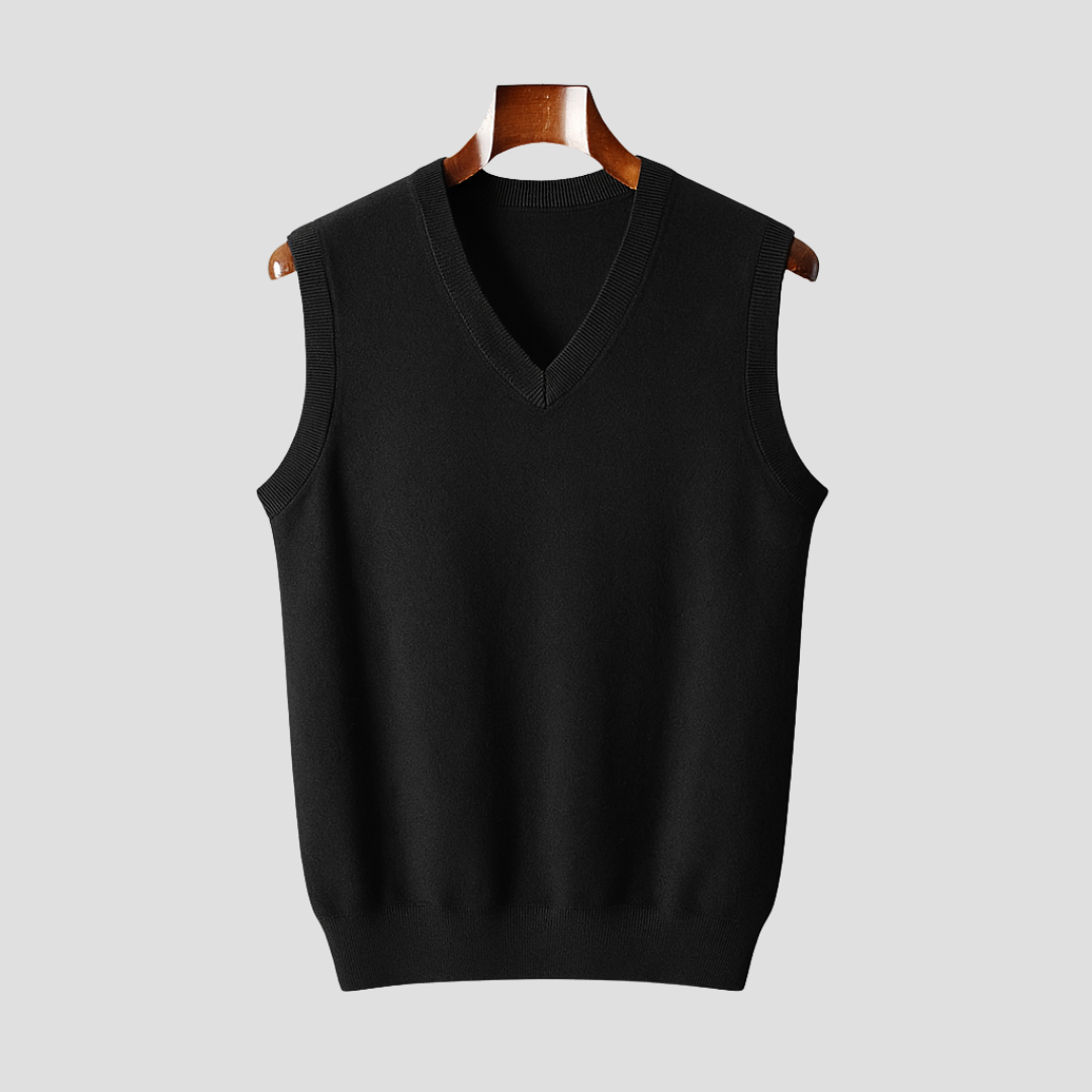 Aldéric | Pull Sans Manches en Tricot