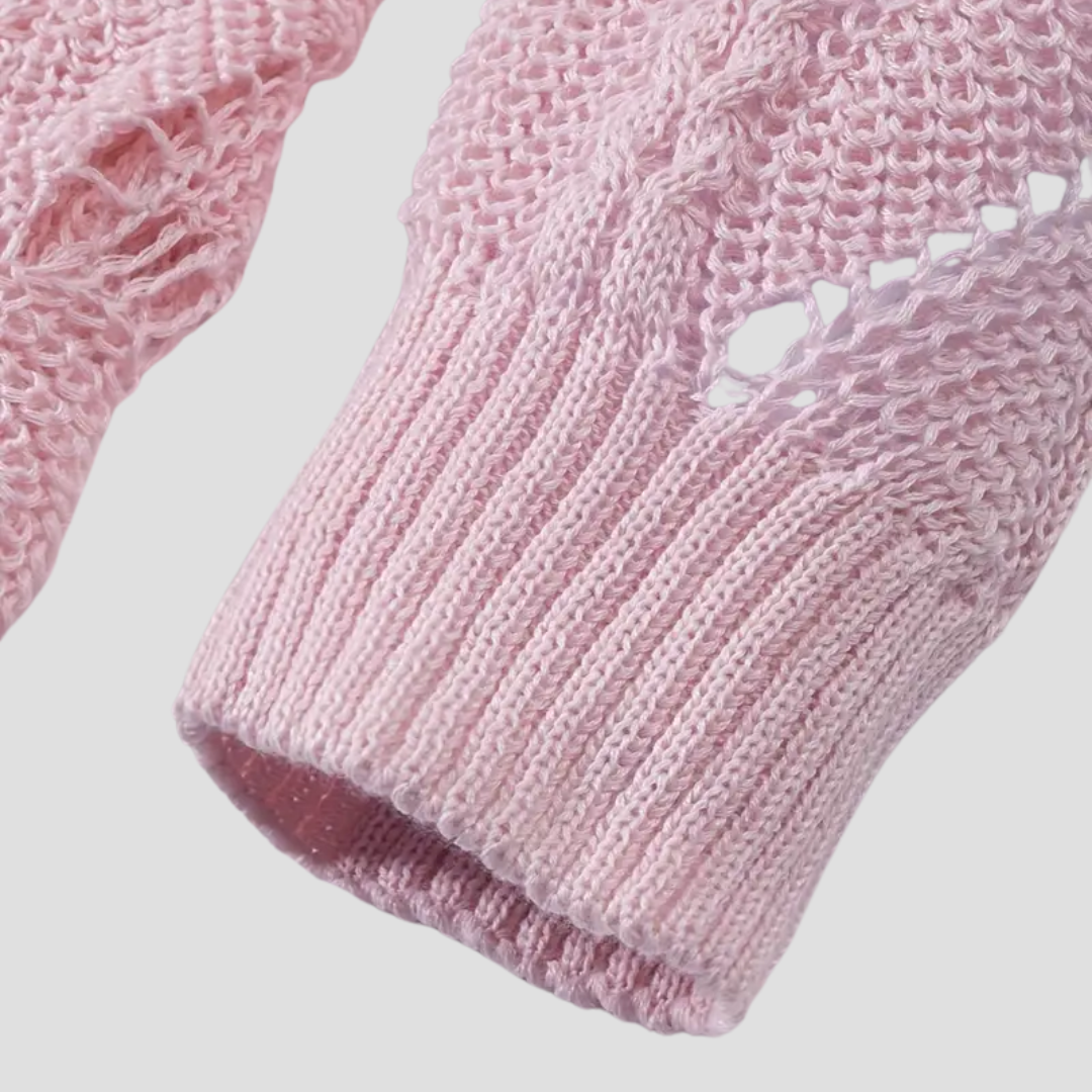 Solène | Pull Col V Tricoté