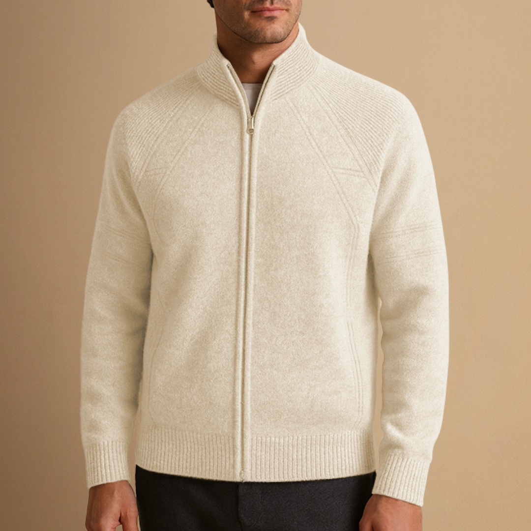 Maxence | Cardigan Zippé