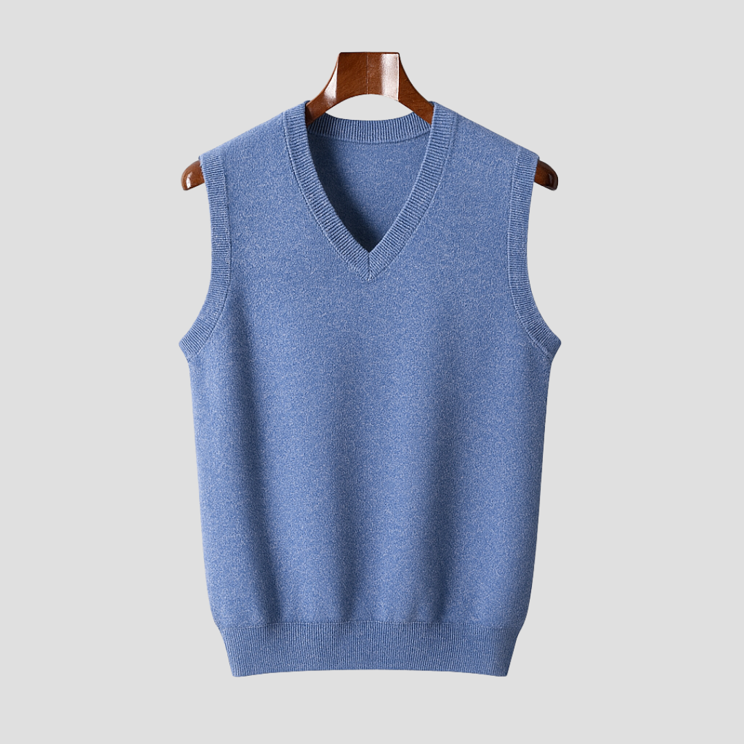 Aldéric | Pull Sans Manches en Tricot
