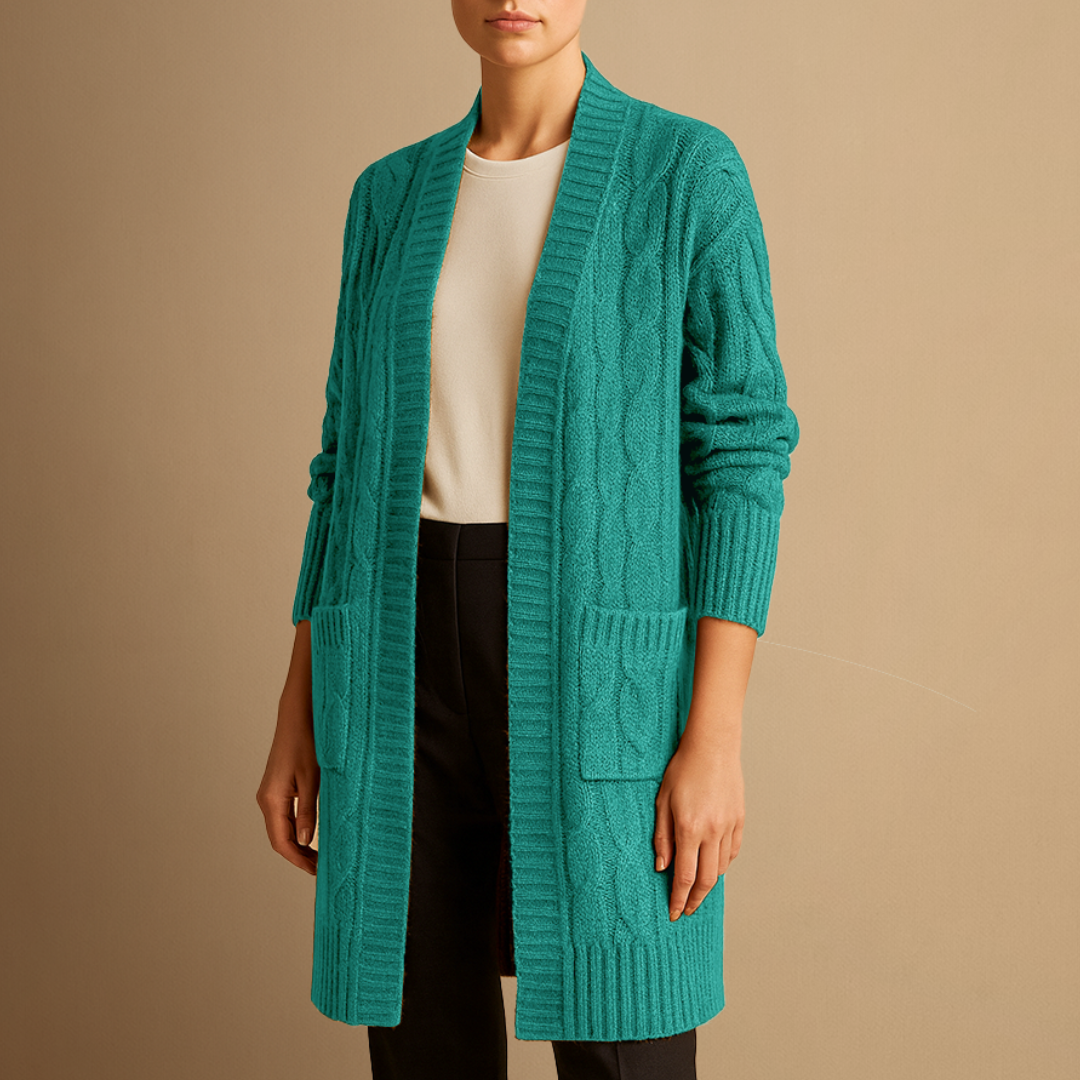 Manon | Cardigan Long à Capuche