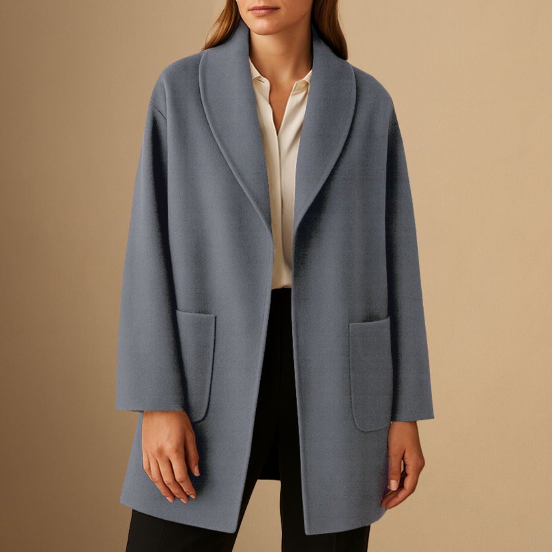 Noémie | Manteau Laine à Capuche