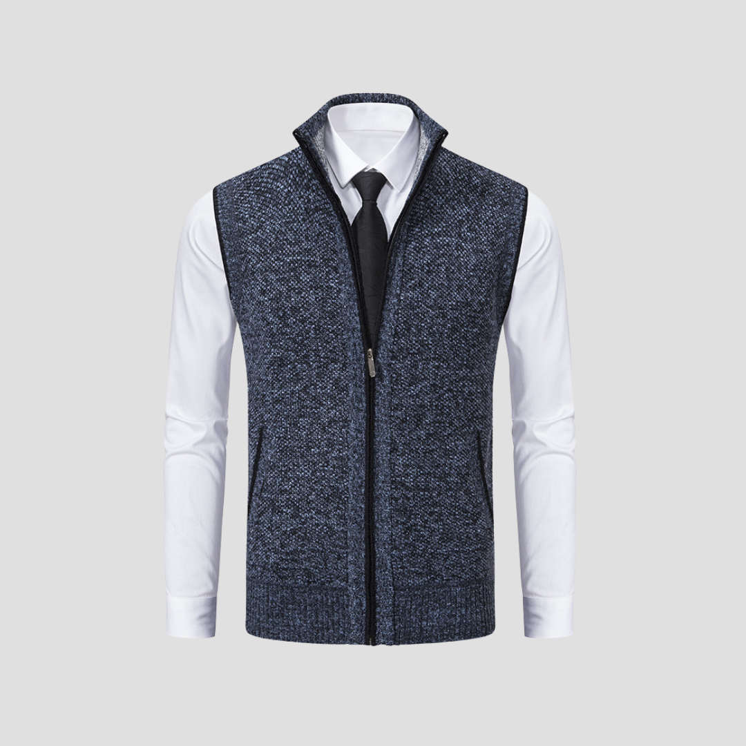 Félicien | Gilet Sans Manches Zippé