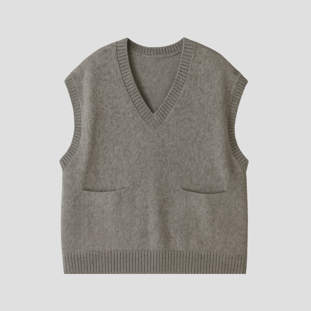 Carole | Pull Col V Élégant